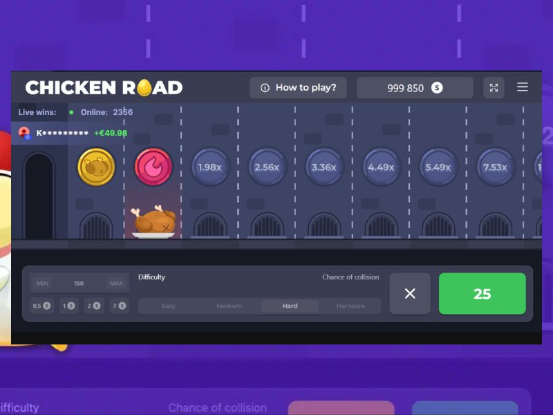 Reglas del juego Chicken Road online