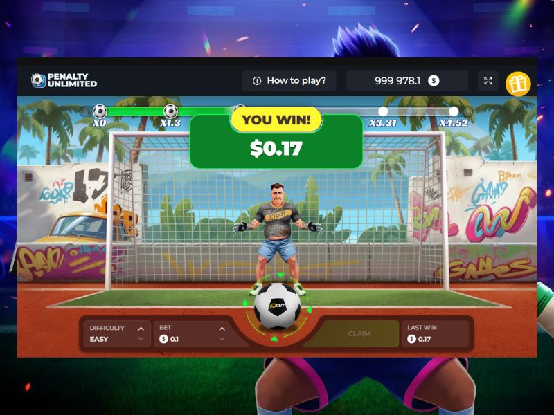 Características del juego Penalty online